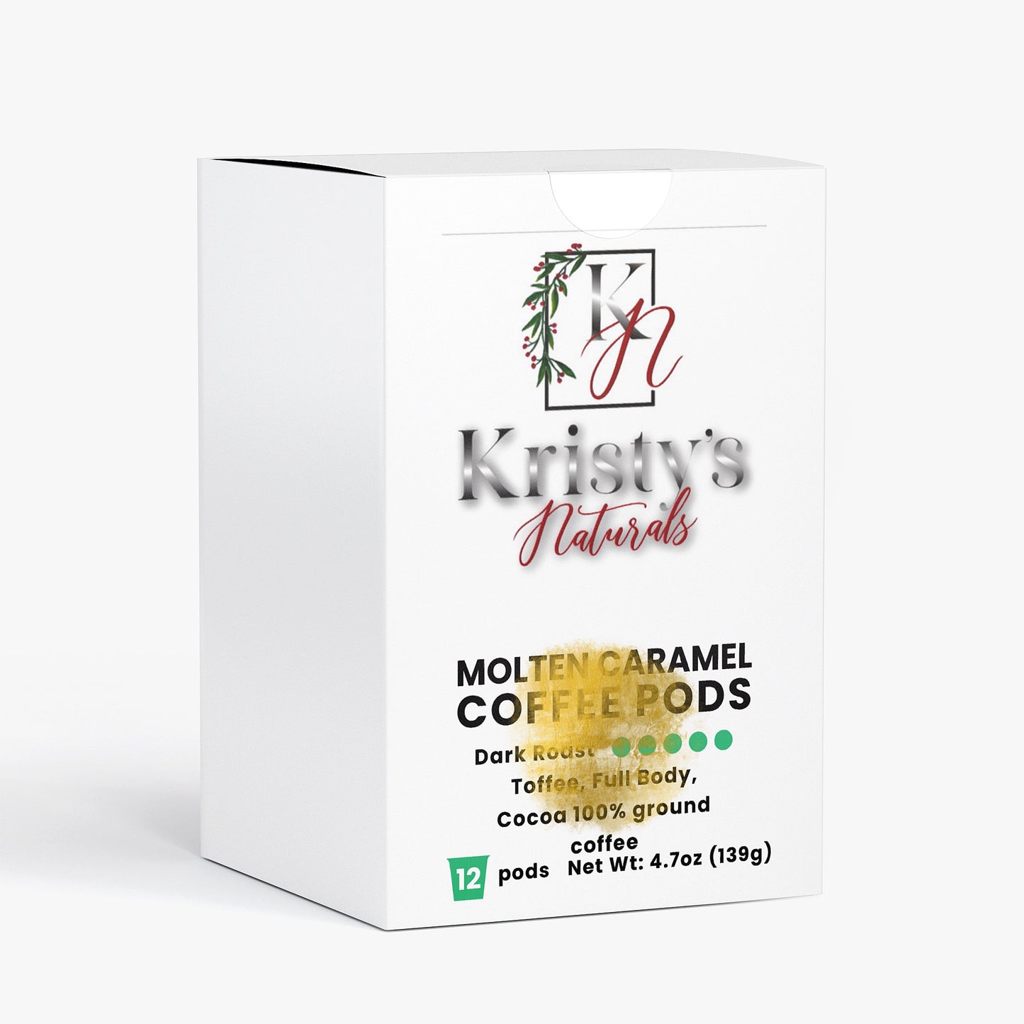 Molten Caramel Coffee Pods (Dark Roast)