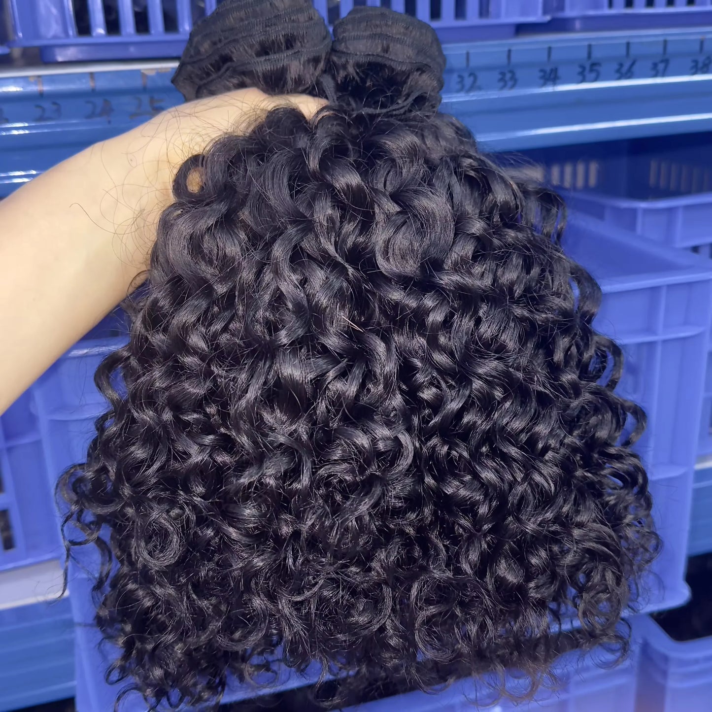 Raw Baby Hair Vietnamese Burmese Curly Hair Cambodian One Donor Hair Weave Bundles Extension Tape in Clip Ins Crochet Hair