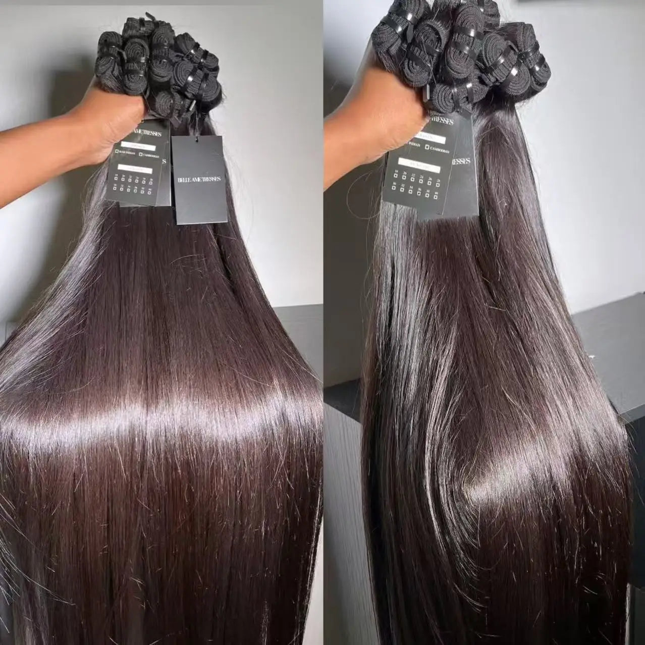 Raw Baby Hair Vietnamese Burmese Curly Hair Cambodian One Donor Hair Weave Bundles Extension Tape in Clip Ins Crochet Hair