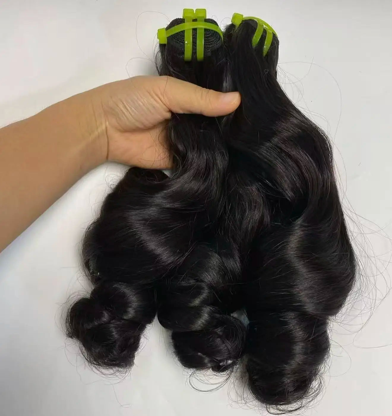 Raw Baby Hair Vietnamese Burmese Curly Hair Cambodian One Donor Hair Weave Bundles Extension Tape in Clip Ins Crochet Hair