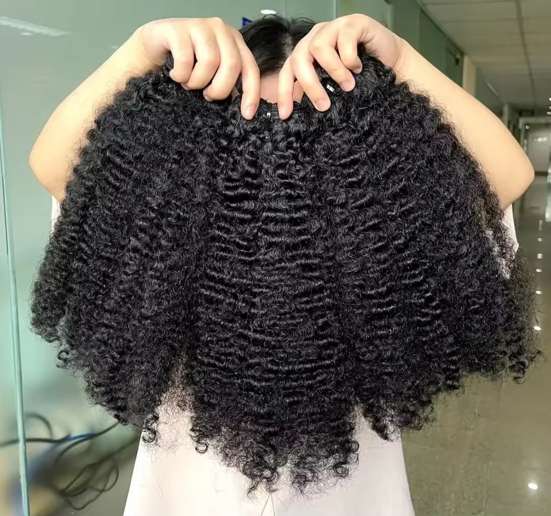 Raw Baby Hair Vietnamese Burmese Curly Hair Cambodian One Donor Hair Weave Bundles Extension Tape in Clip Ins Crochet Hair