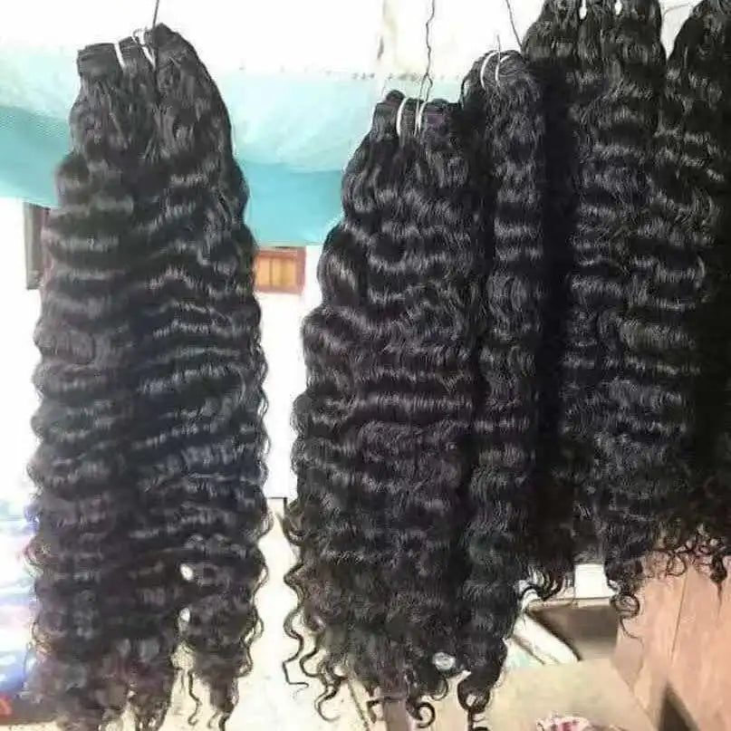 Raw Baby Hair Vietnamese Burmese Curly Hair Cambodian One Donor Hair Weave Bundles Extension Tape in Clip Ins Crochet Hair